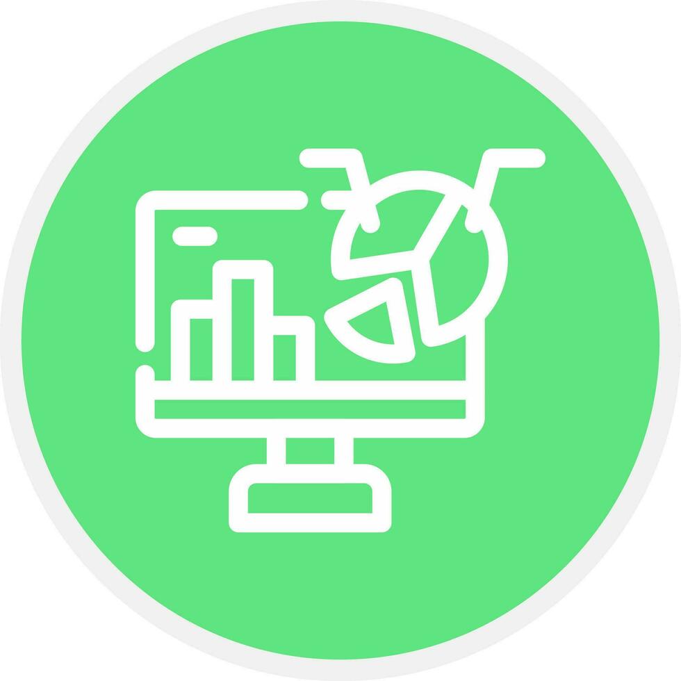 Data Analytics Creative Icon Design vector