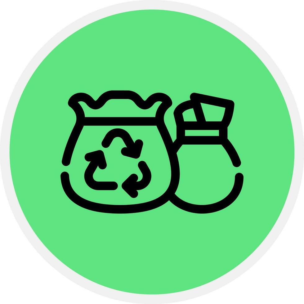 Garbage Creative Icon Design vector