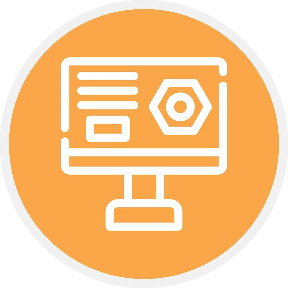 Cad Creative Icon Design vector