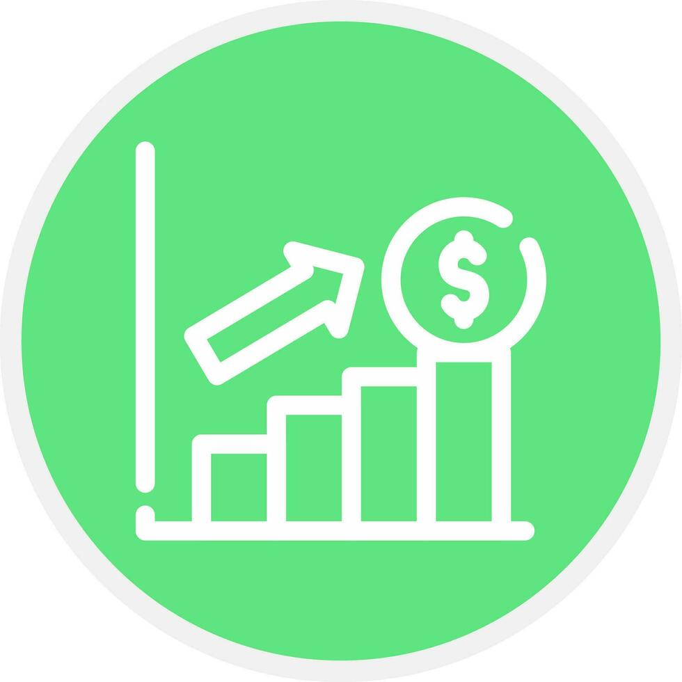 Profit Creative Icon Design vector