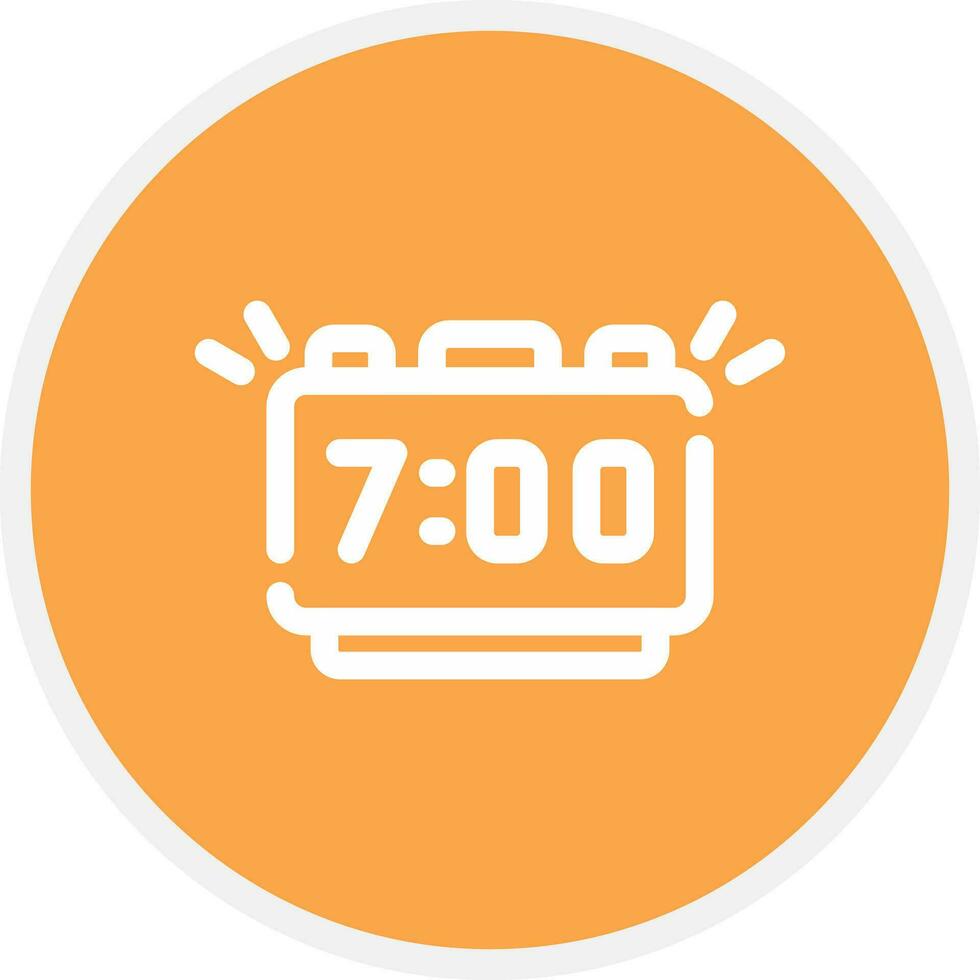 Alarm Creative Icon Design vector