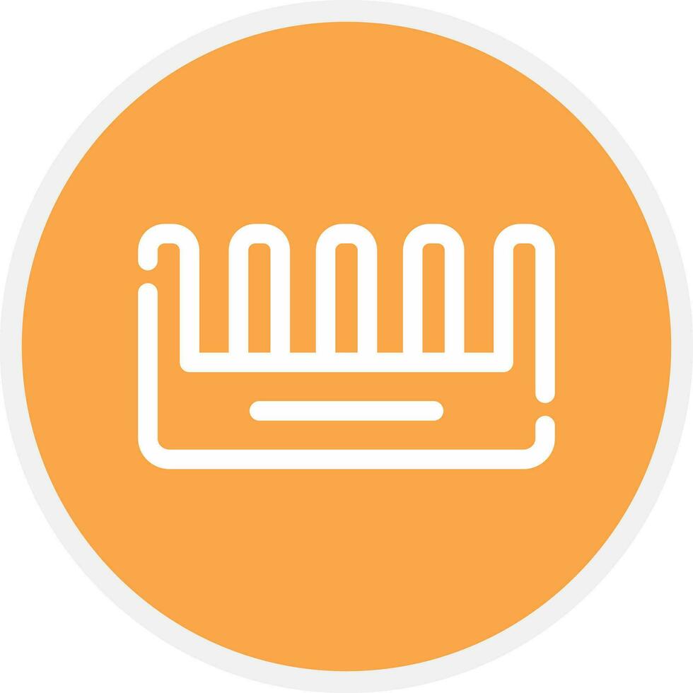 Comb Creative Icon Design vector
