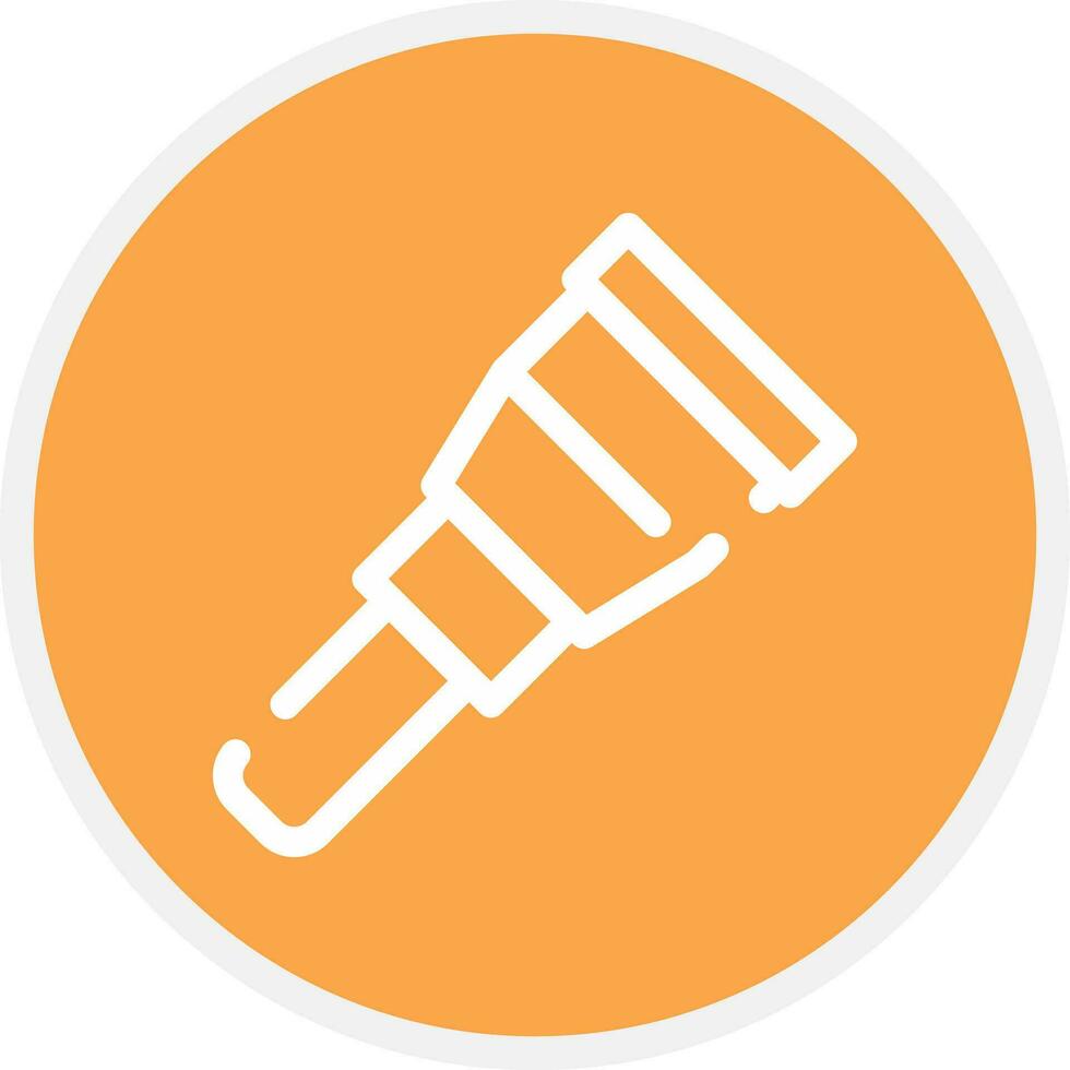 Flashlight Creative Icon Design vector