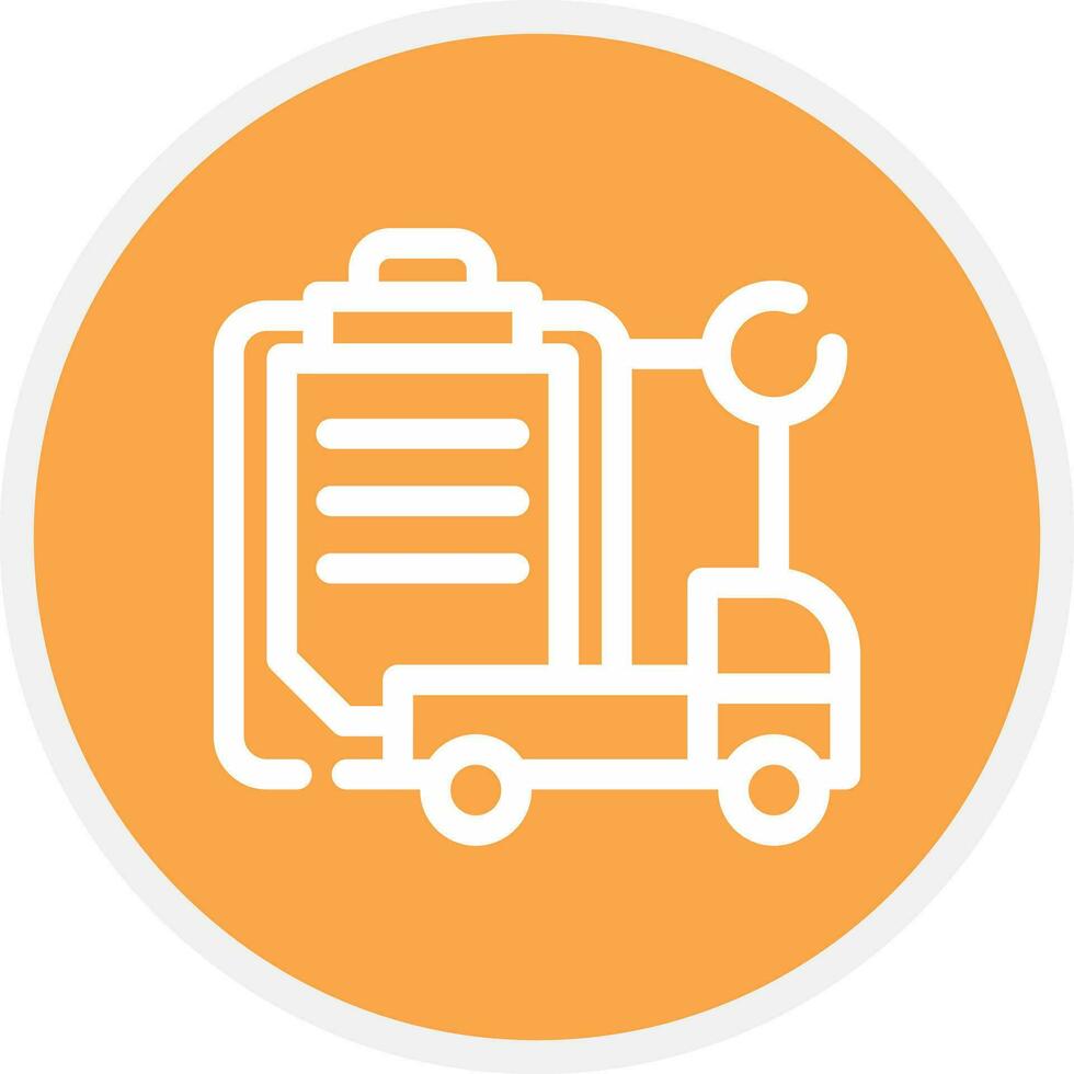 Logistic Creative Icon Design vector