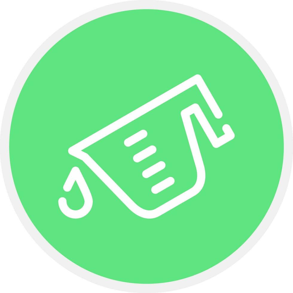 Liter Creative Icon Design vector