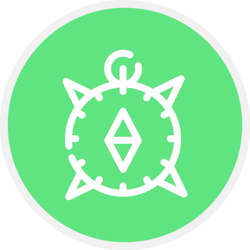 Compass Creative Icon Design vector