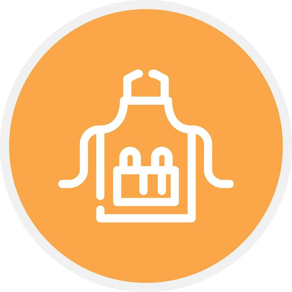 Apron Creative Icon Design vector
