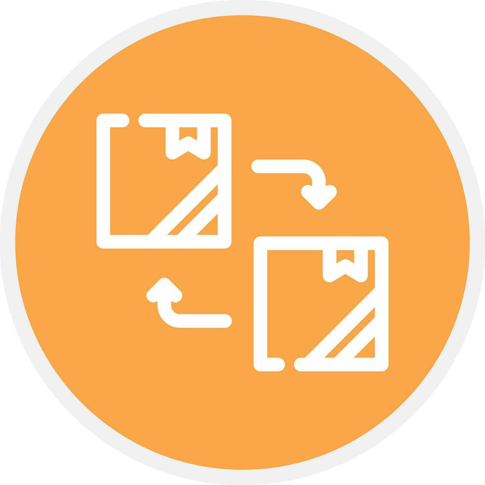Replacement Creative Icon Design vector