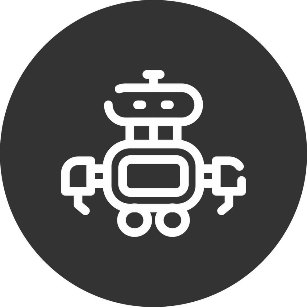 diseño de icono creativo robot vector