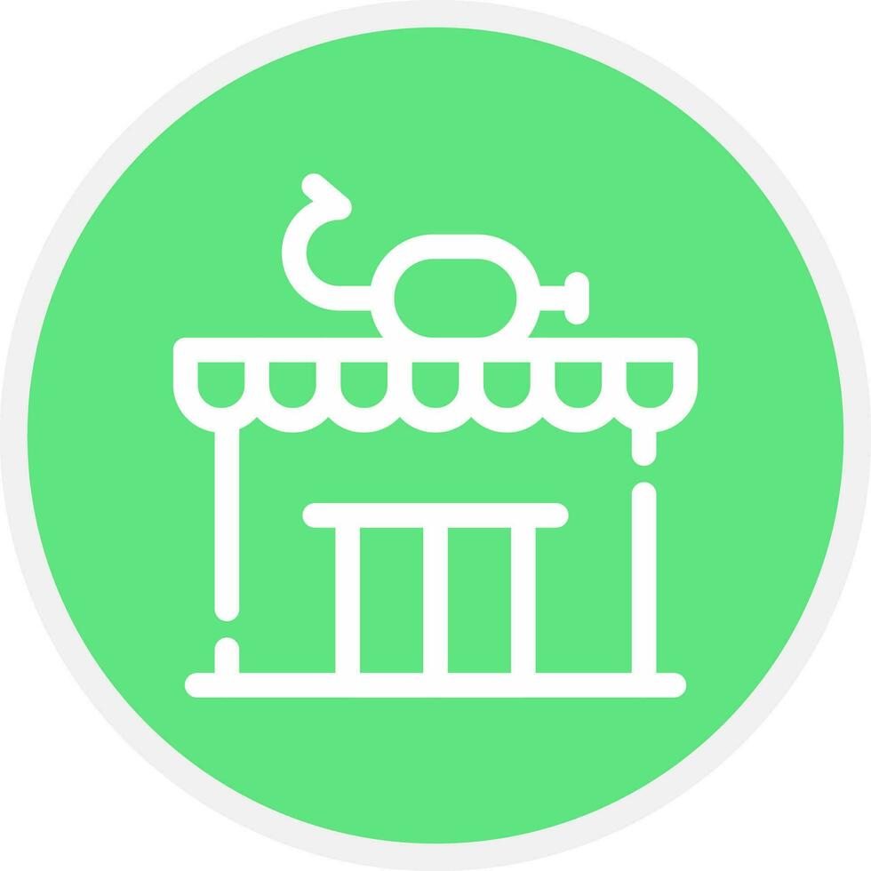 Bait Shop Creative Icon Design vector
