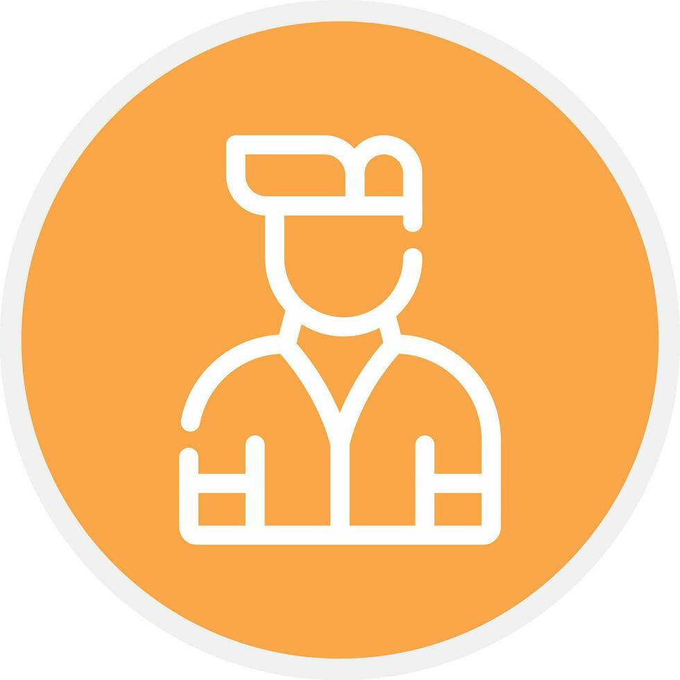 Gate Keeper Creative Icon Design vector