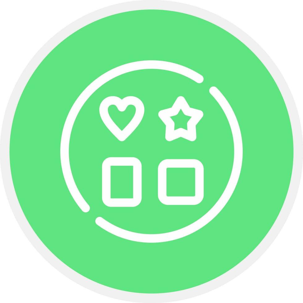Shape Toy Creative Icon Design vector