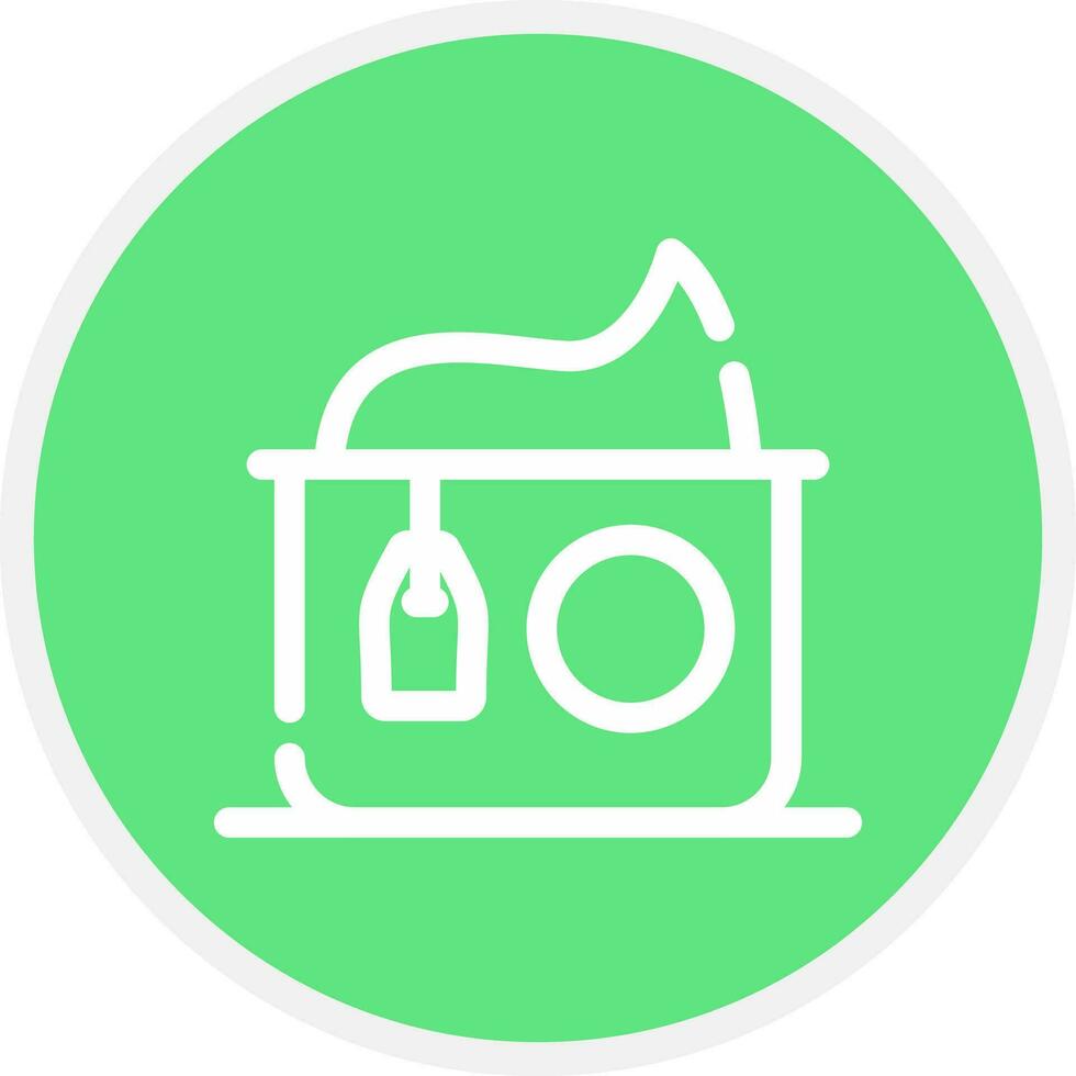 Cream Creative Icon Design vector