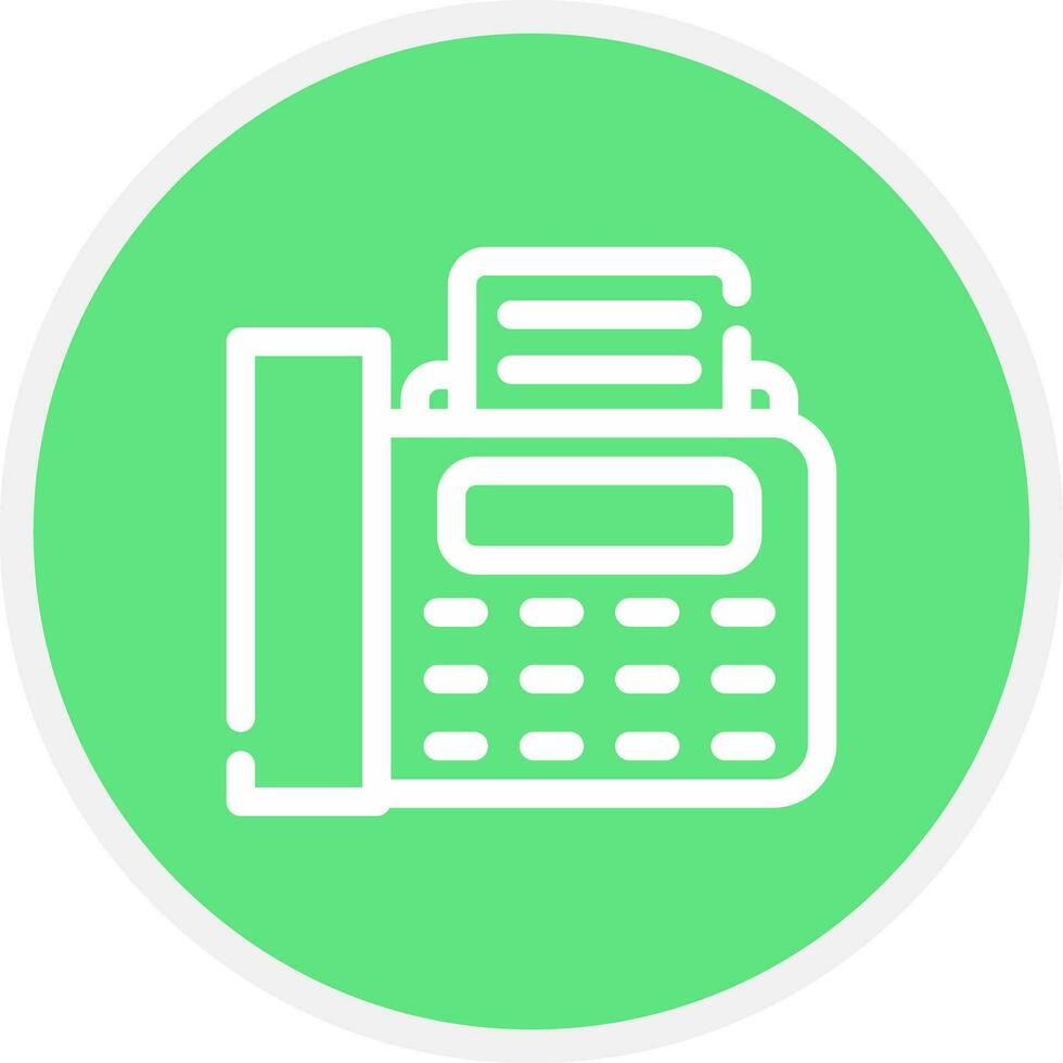 Fax Creative Icon Design vector