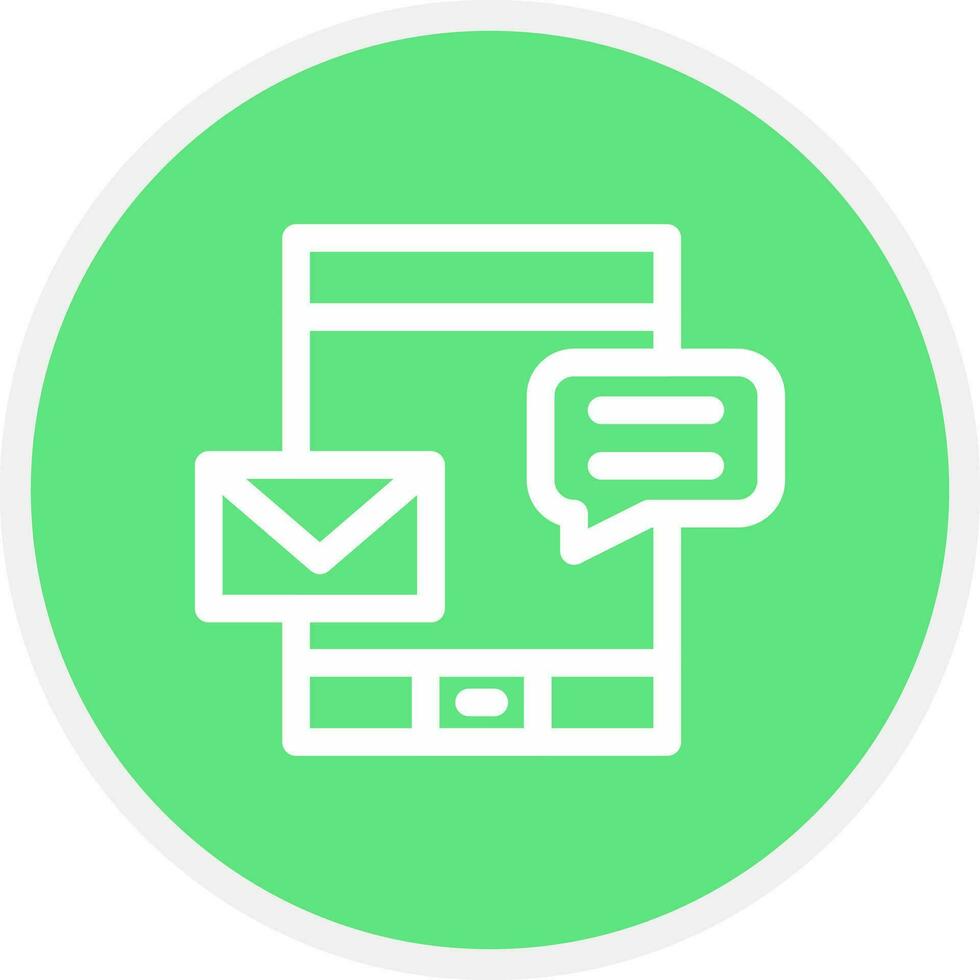 Mobile Marketing Creative Icon Design vector