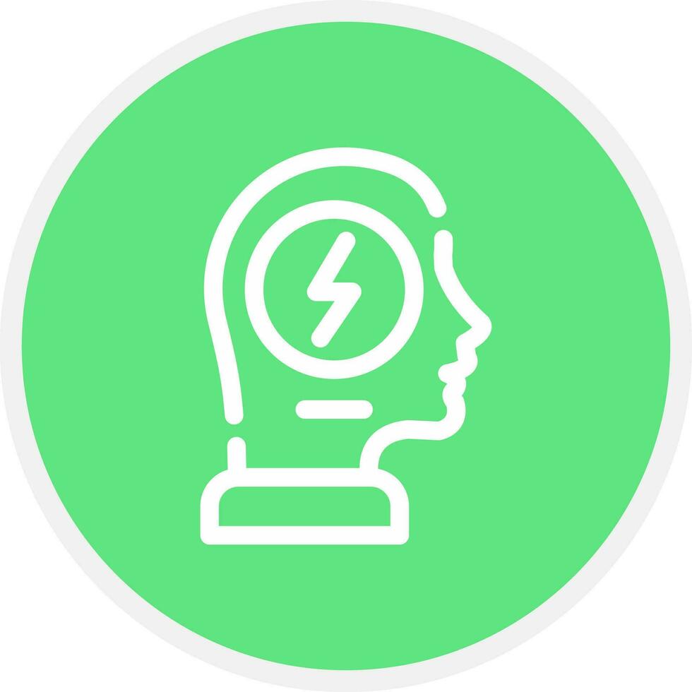 Brainstorm Creative Icon Design vector