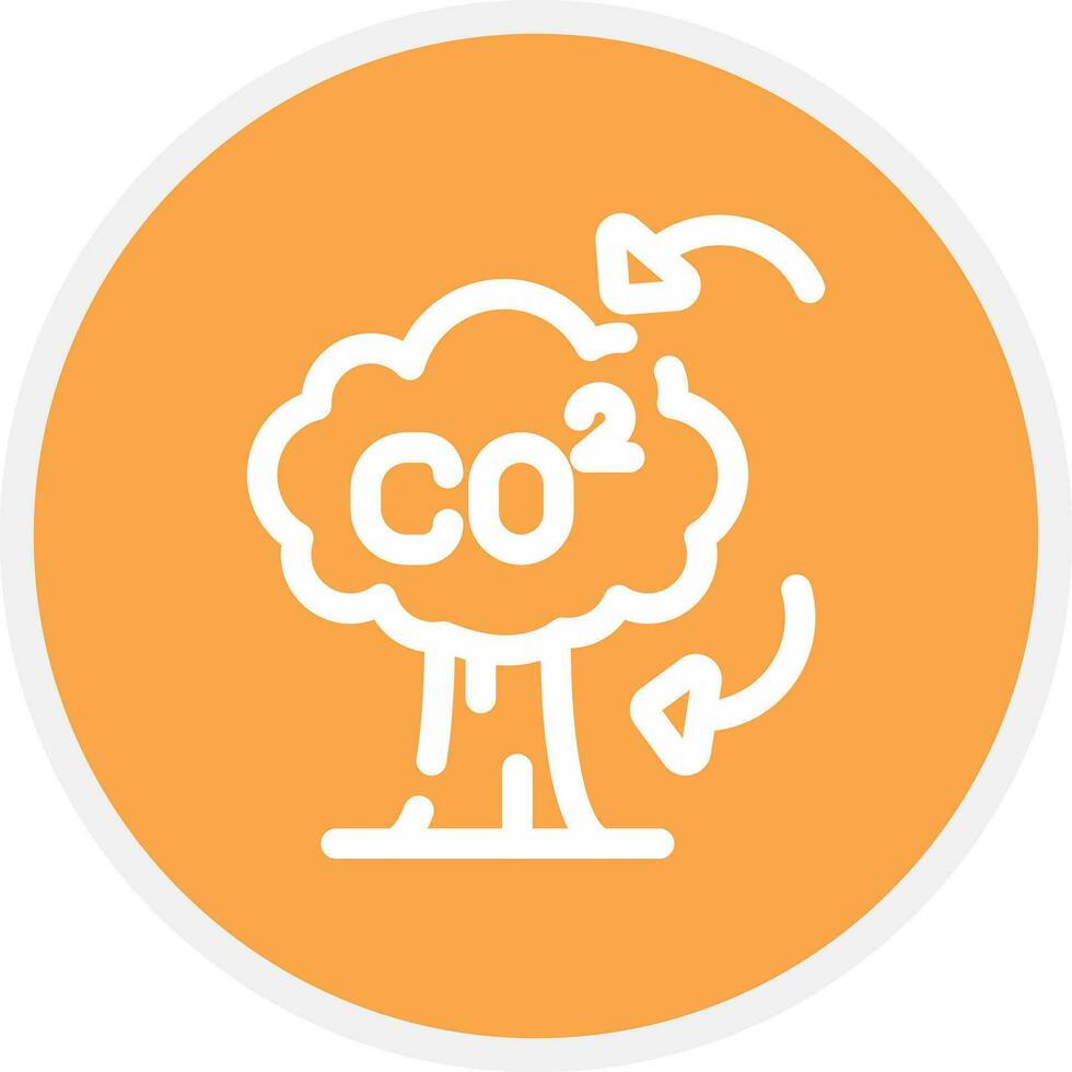 CO2 Creative Icon Design vector