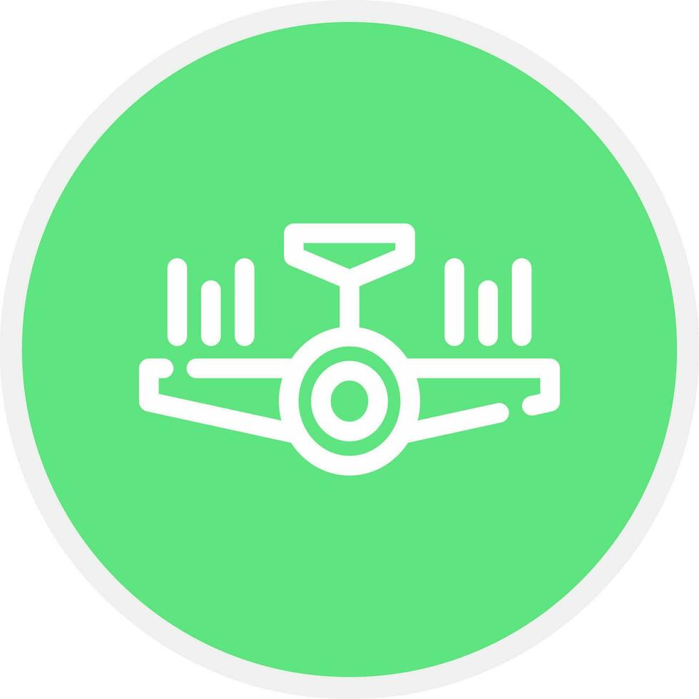 Airplane Creative Icon Design vector