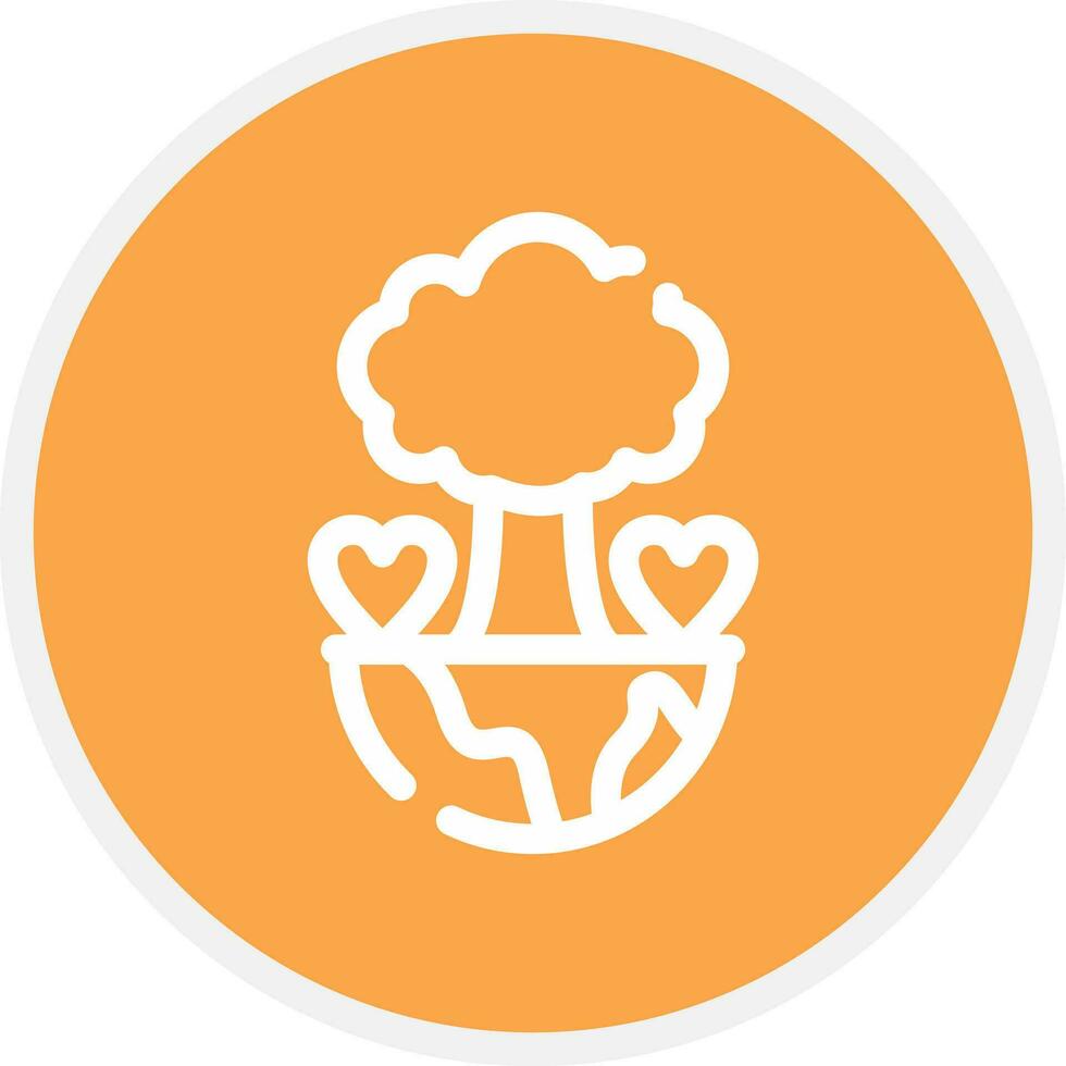 Save Planet Creative Icon Design vector