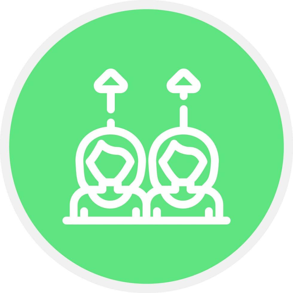 Same Approach Creative Icon Design vector