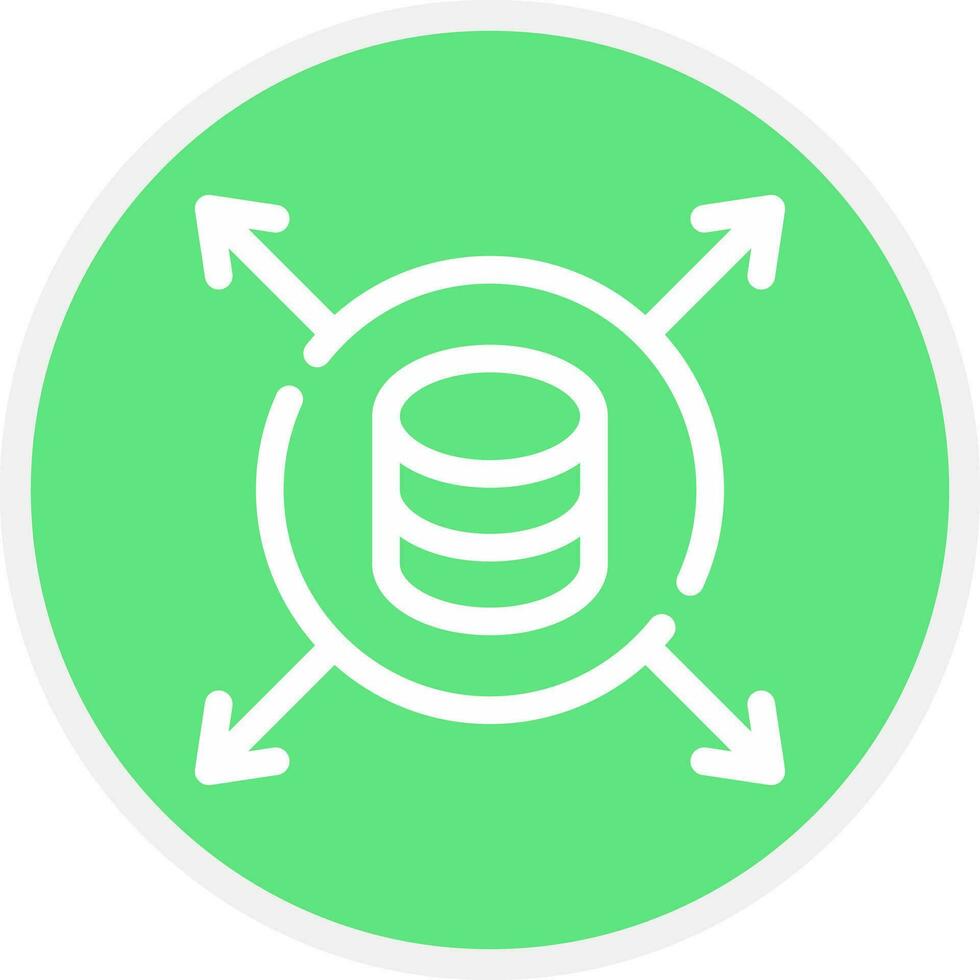 Data Driven Creative Icon Design vector