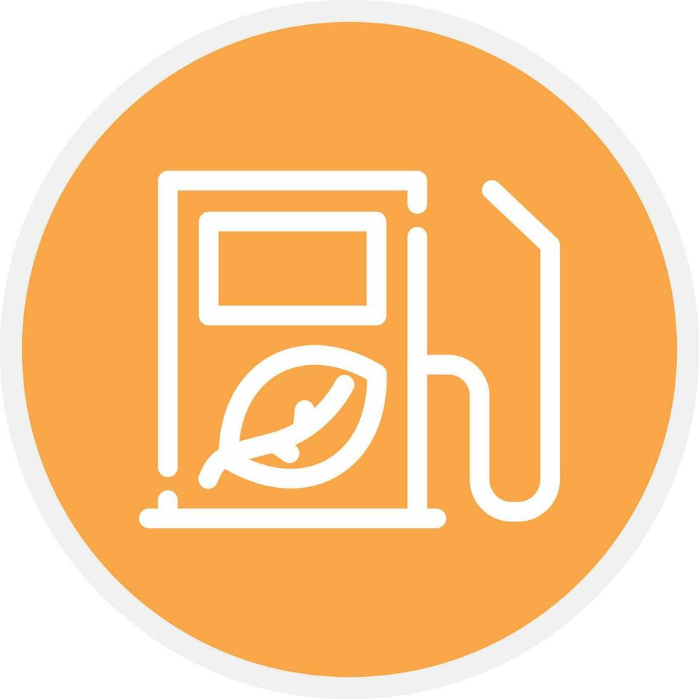 Fuel Ecology Creative Icon Design vector