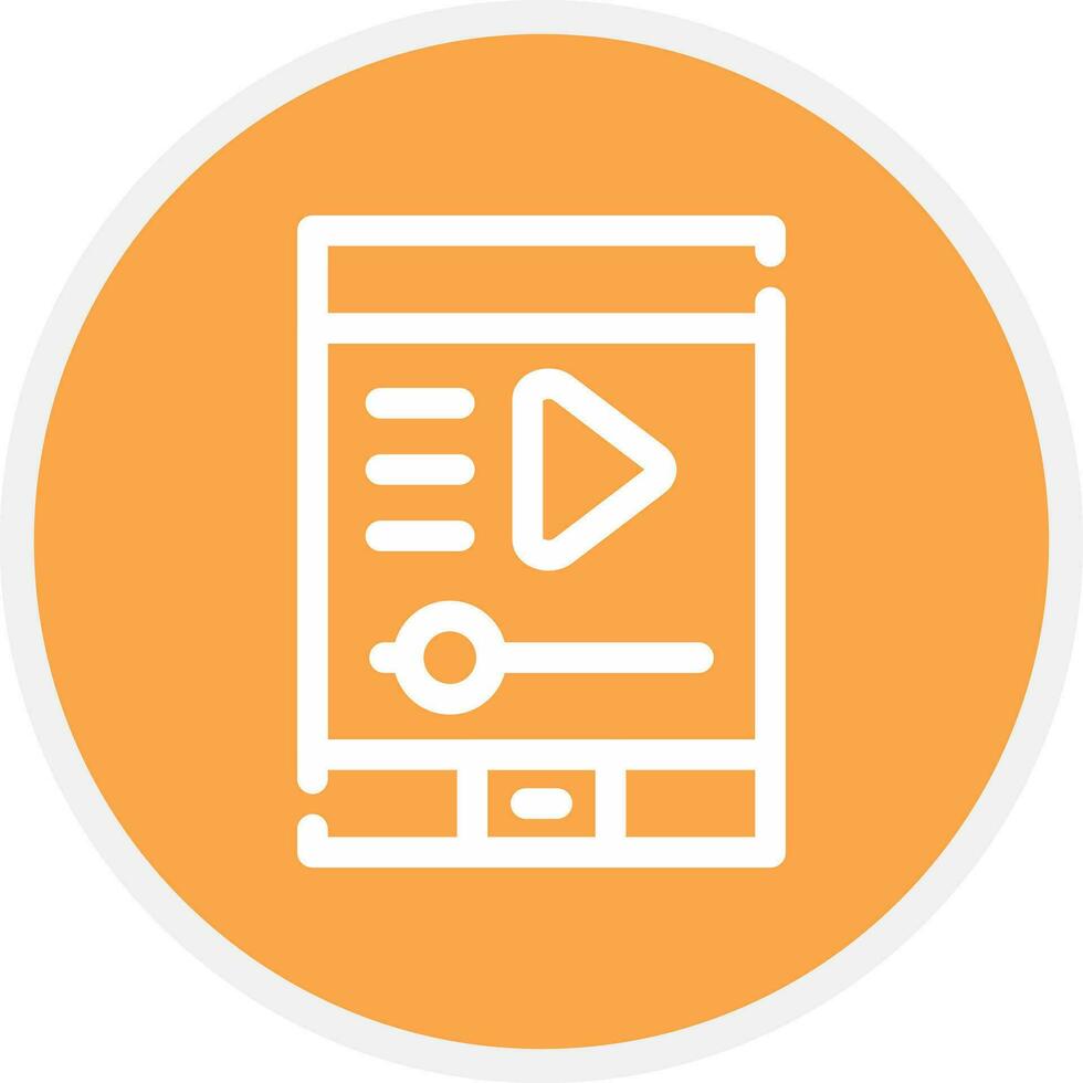 Interactive Content Creative Icon Design vector