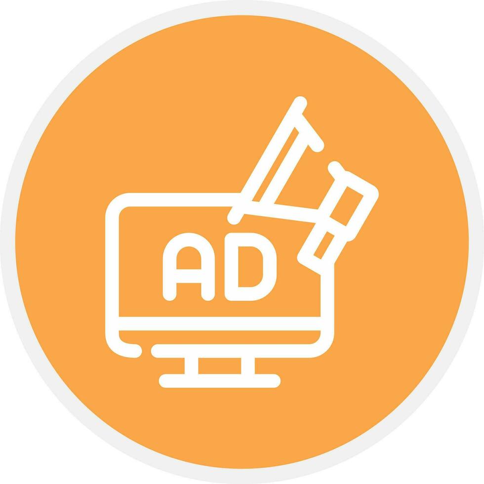 Digital Marketing Creative Icon Design vector