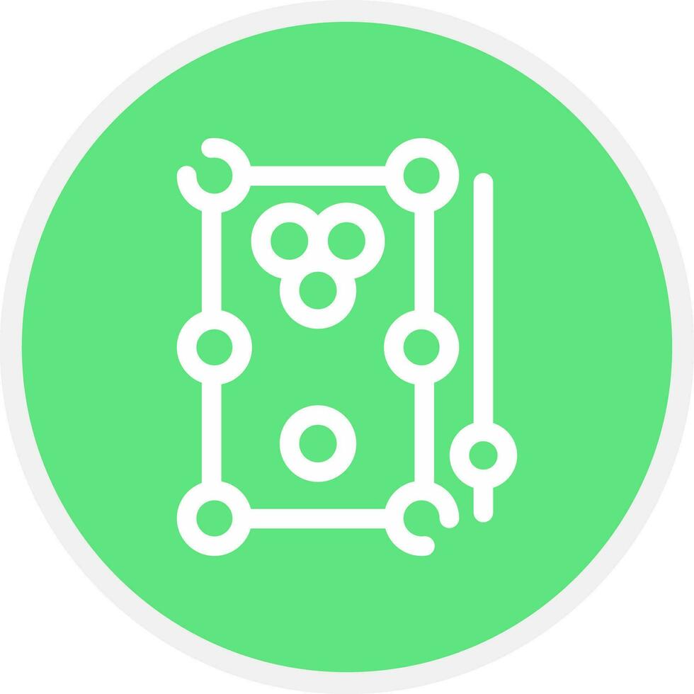 Billiards Creative Icon Design vector