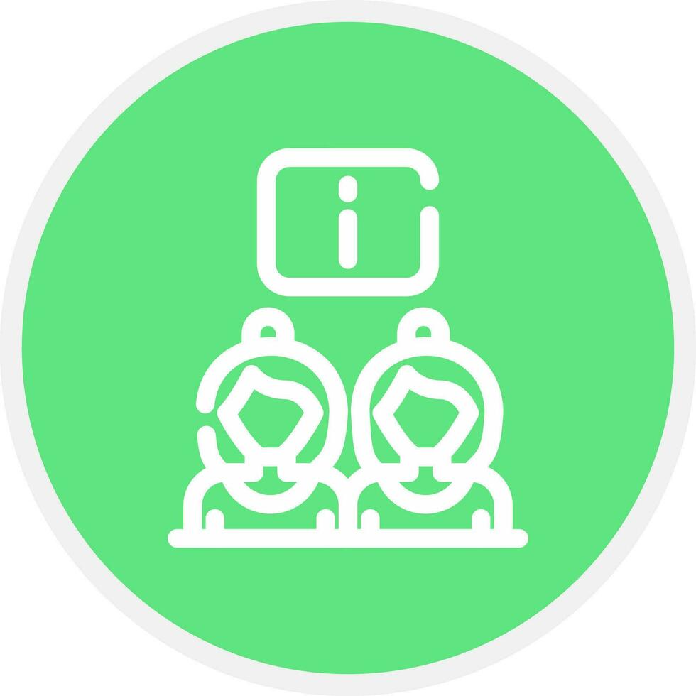 Internal Meeting Creative Icon Design vector