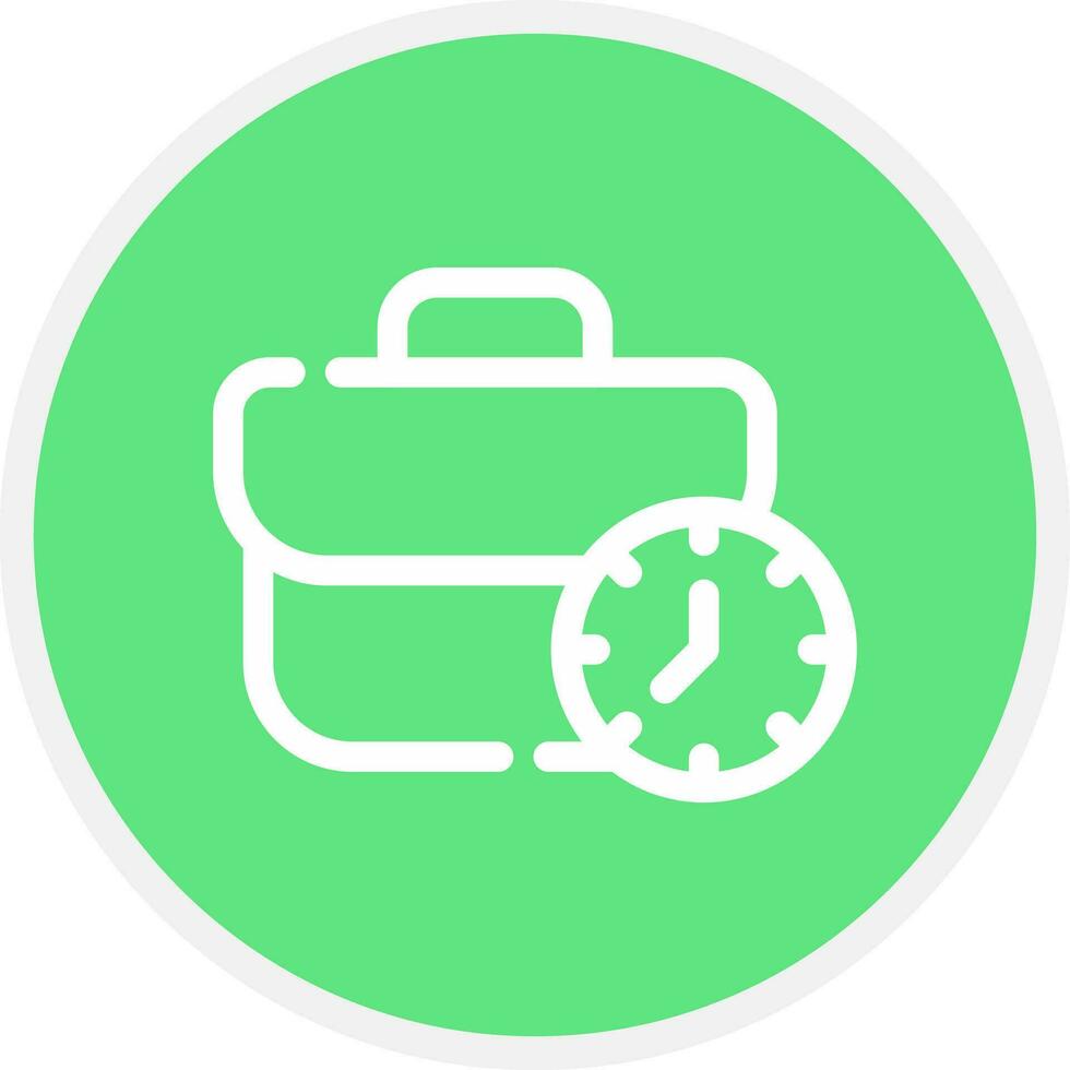 Business Time Creative Icon Design vector