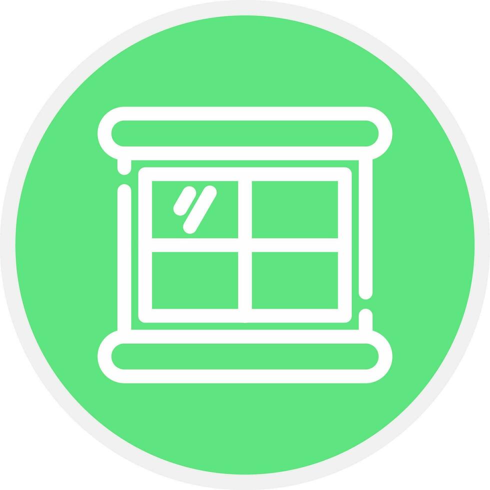 Window Creative Icon Design vector
