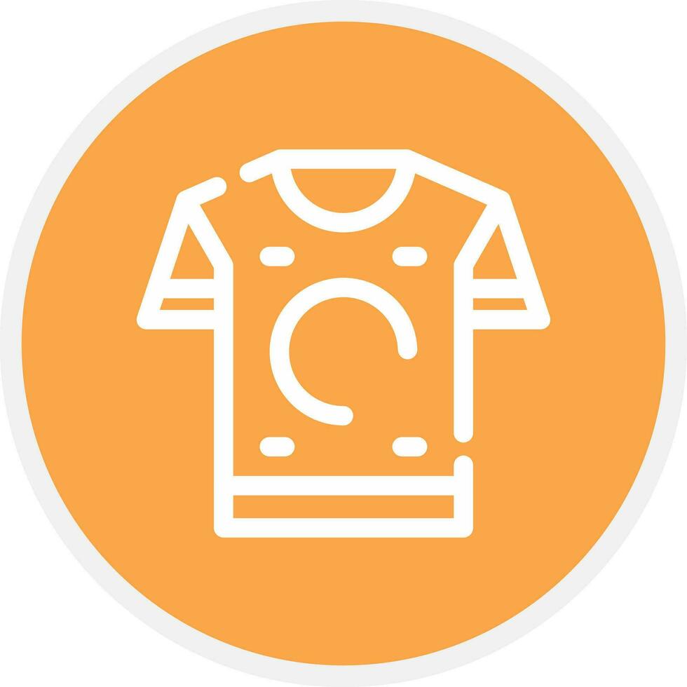 Tshirt Creative Icon Design vector
