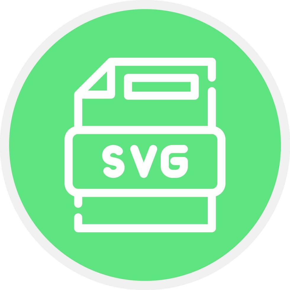 Svg File Creative Icon Design vector