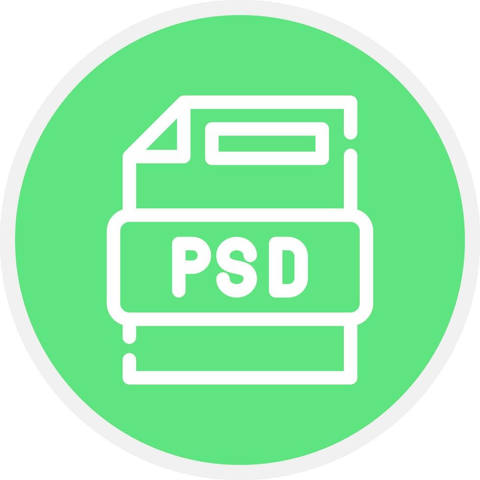 diseño de icono creativo de archivo psd vector