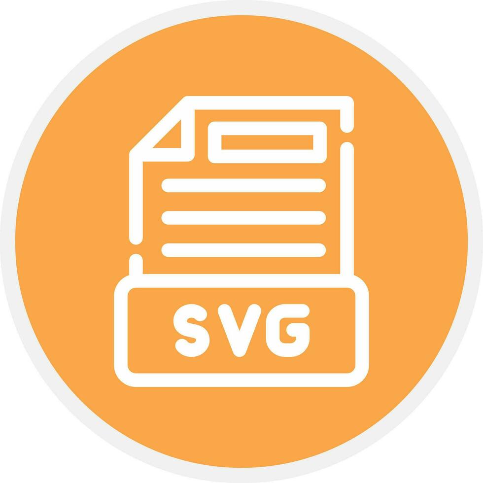 Svg File Creative Icon Design vector