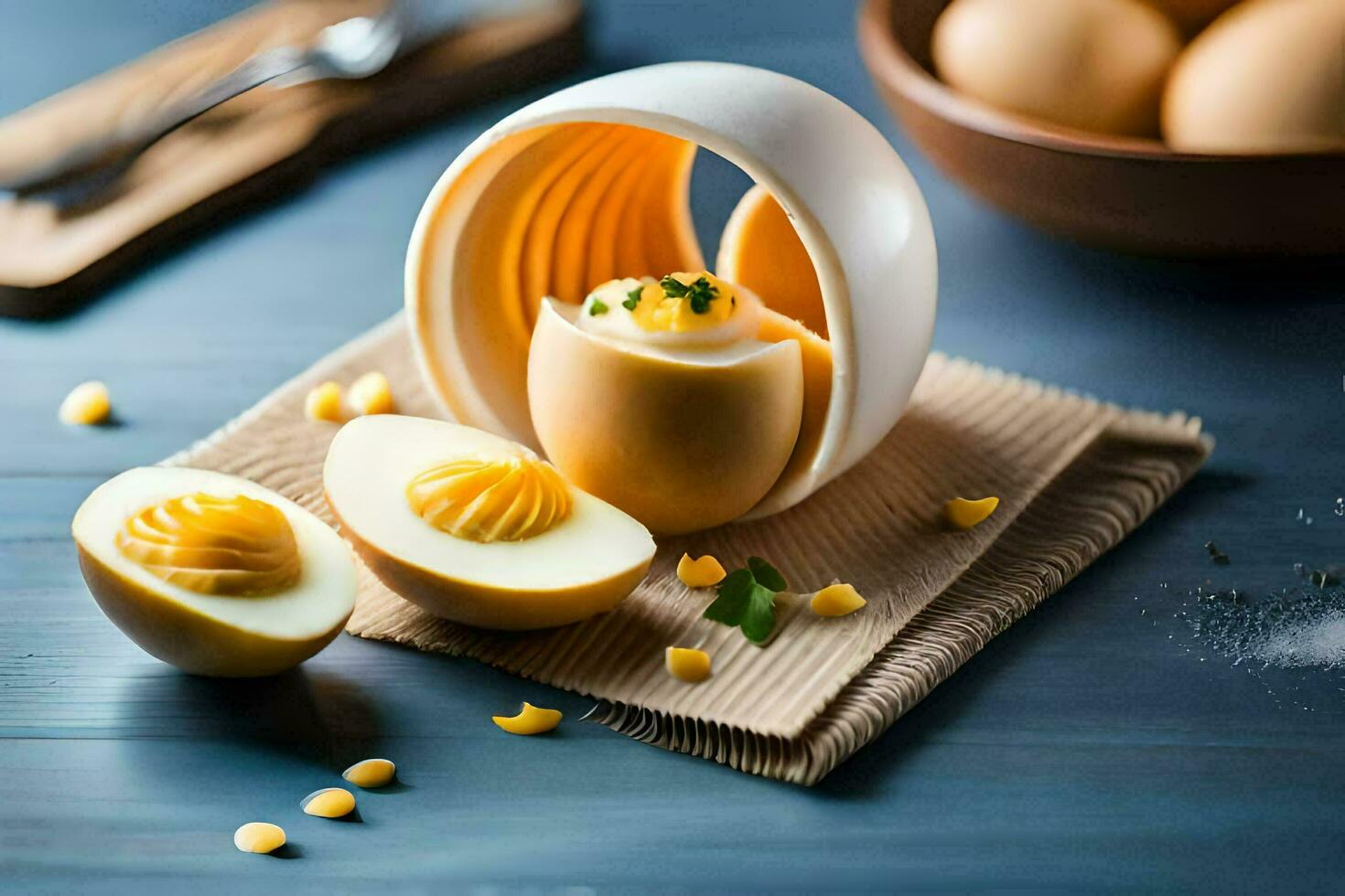 the best egg slicers for easy peeling and slicing. AI-Generated photo