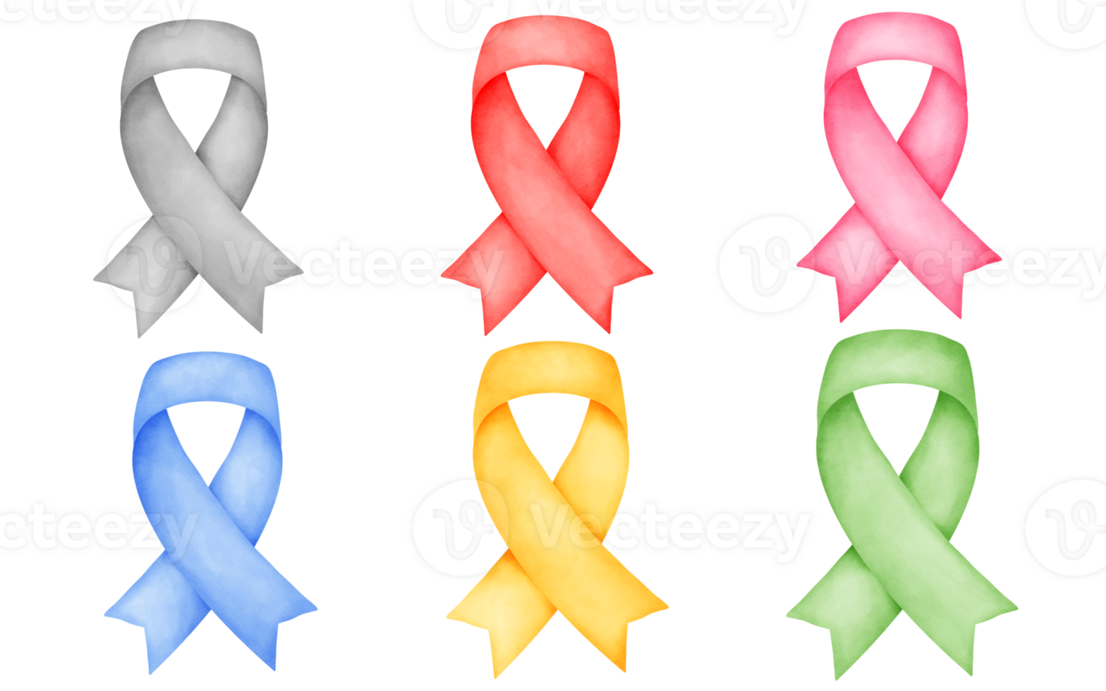 Awareness ribbon watercolor png