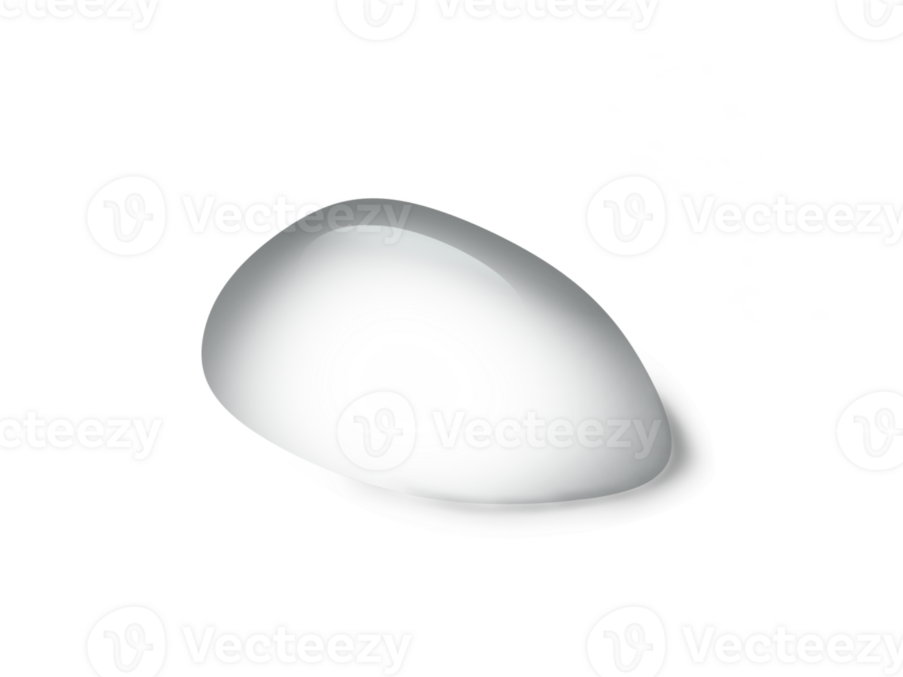 free shape in waterdrop isolated on background png