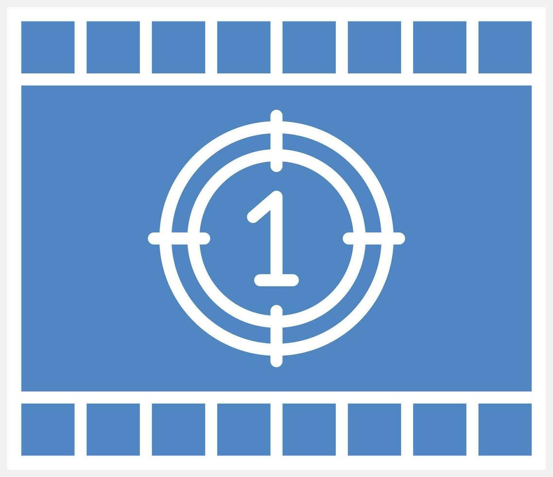 Cinema Countdown Vector Icon