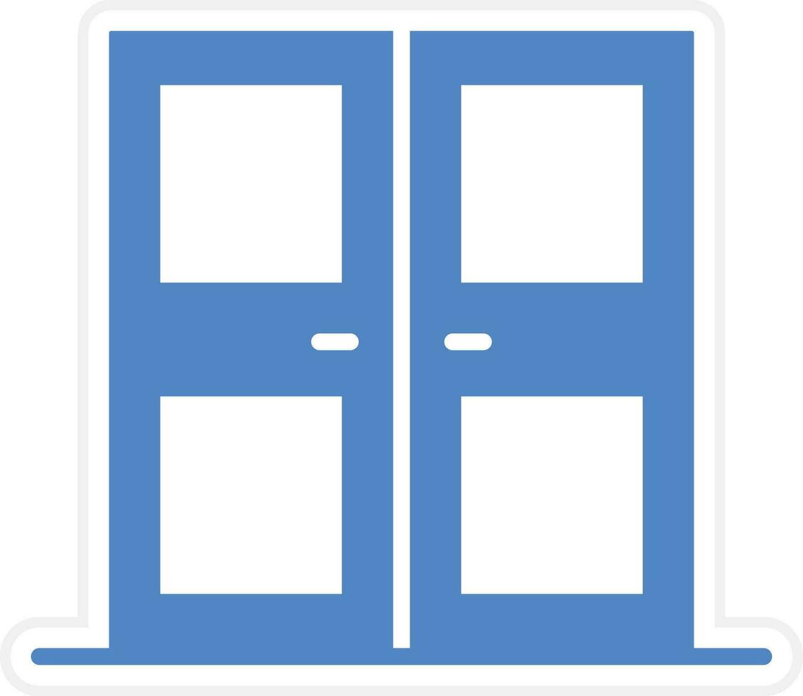 Exit Door Vector Icon