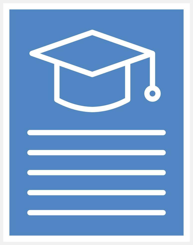 Students Information Vector Icon