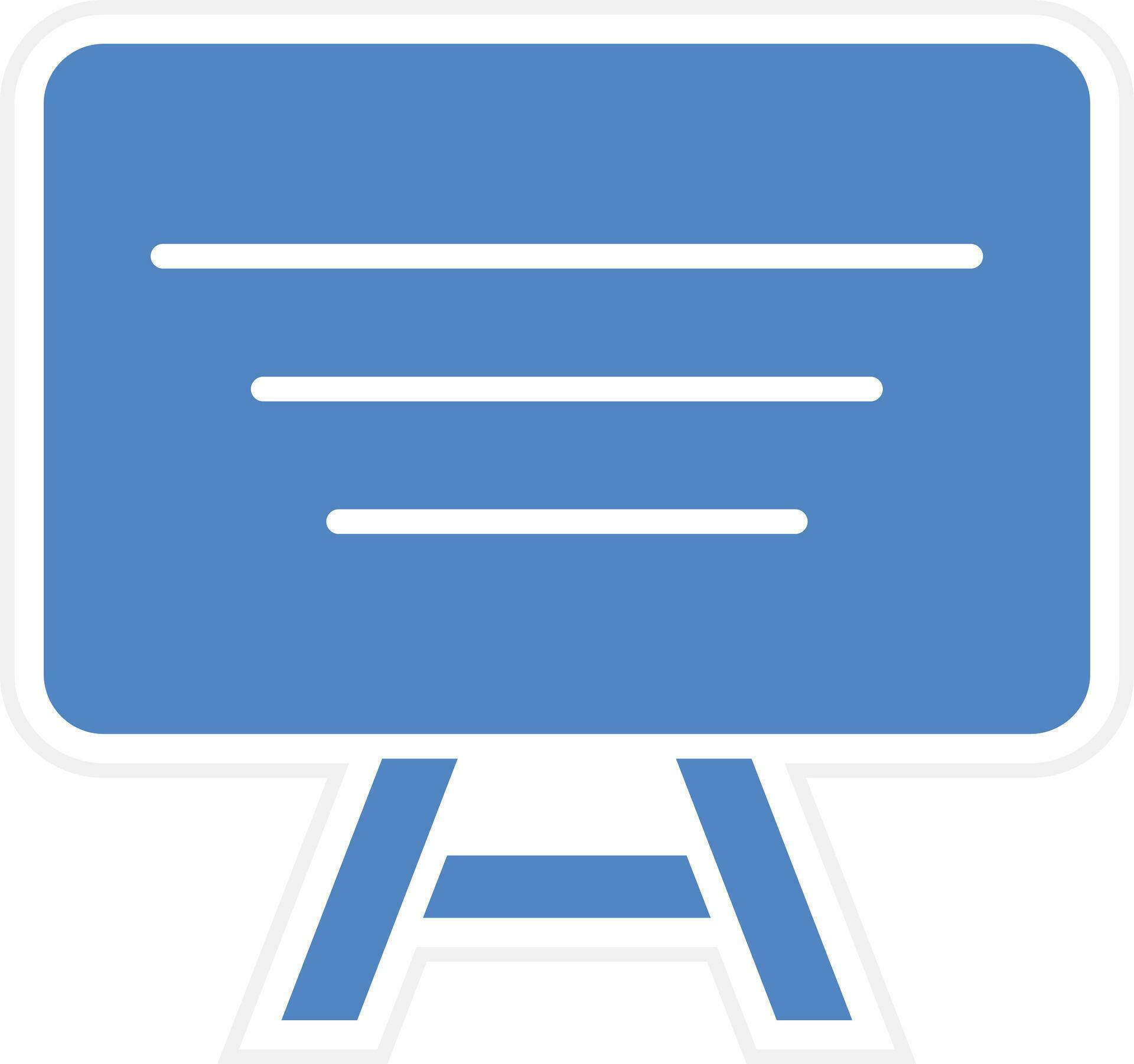 Blackboard Vector Icon 31872547 Vector Art at Vecteezy