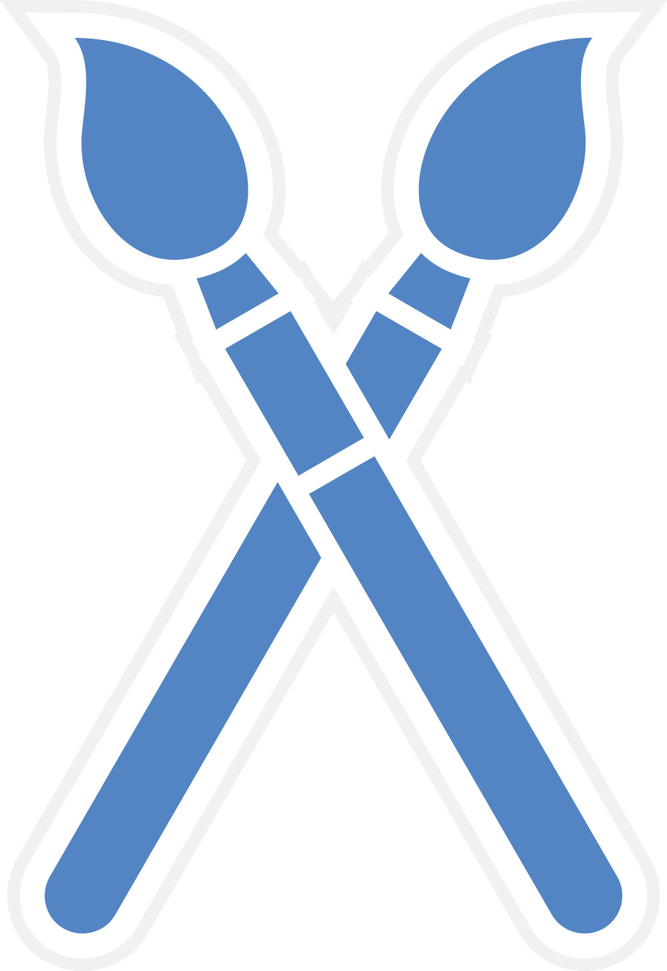 Paint Brushes Vector Icon 31872566 Vector Art at Vecteezy