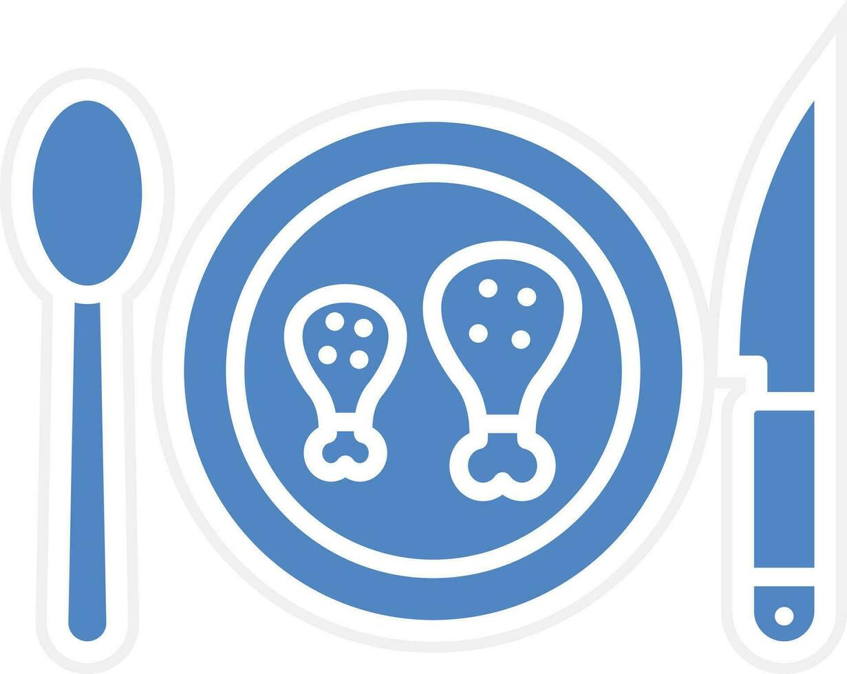 Dinner Vector Icon
