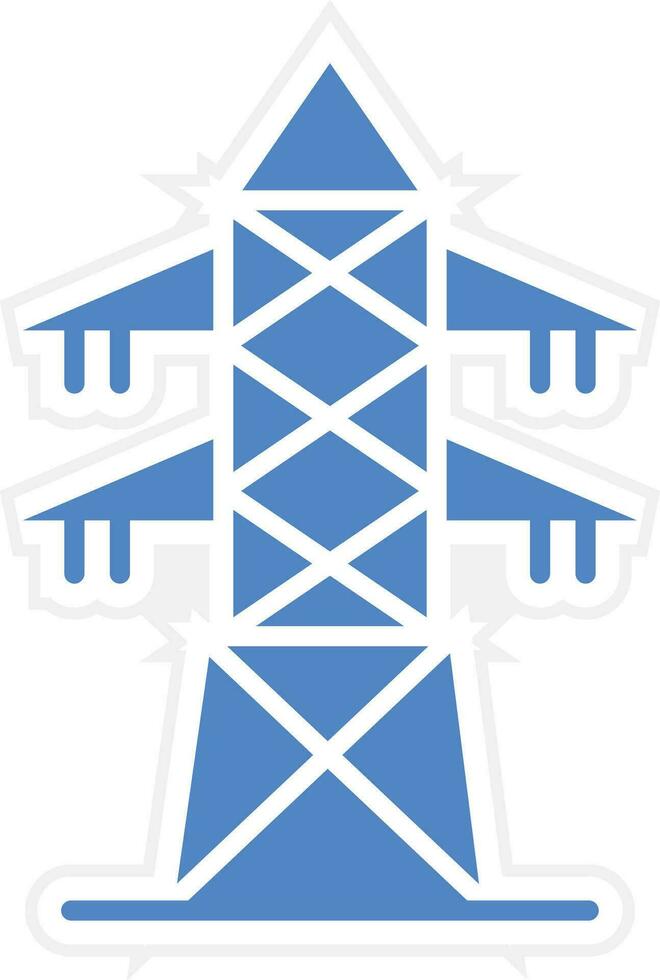 Electric Tower Vector Icon