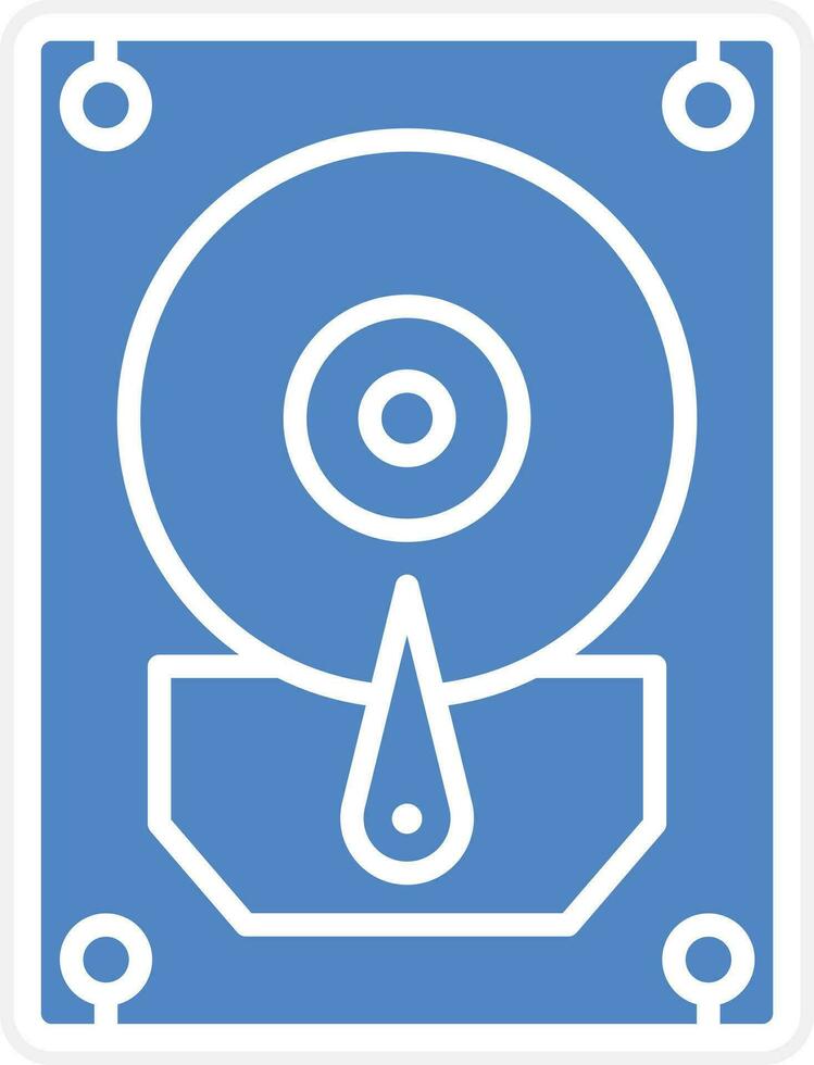 Hard Disk Vector Icon