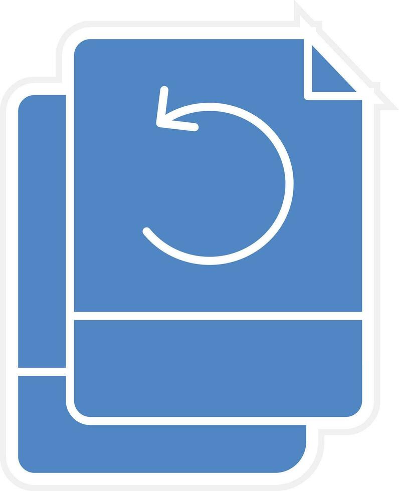 File Backup Vector Icon