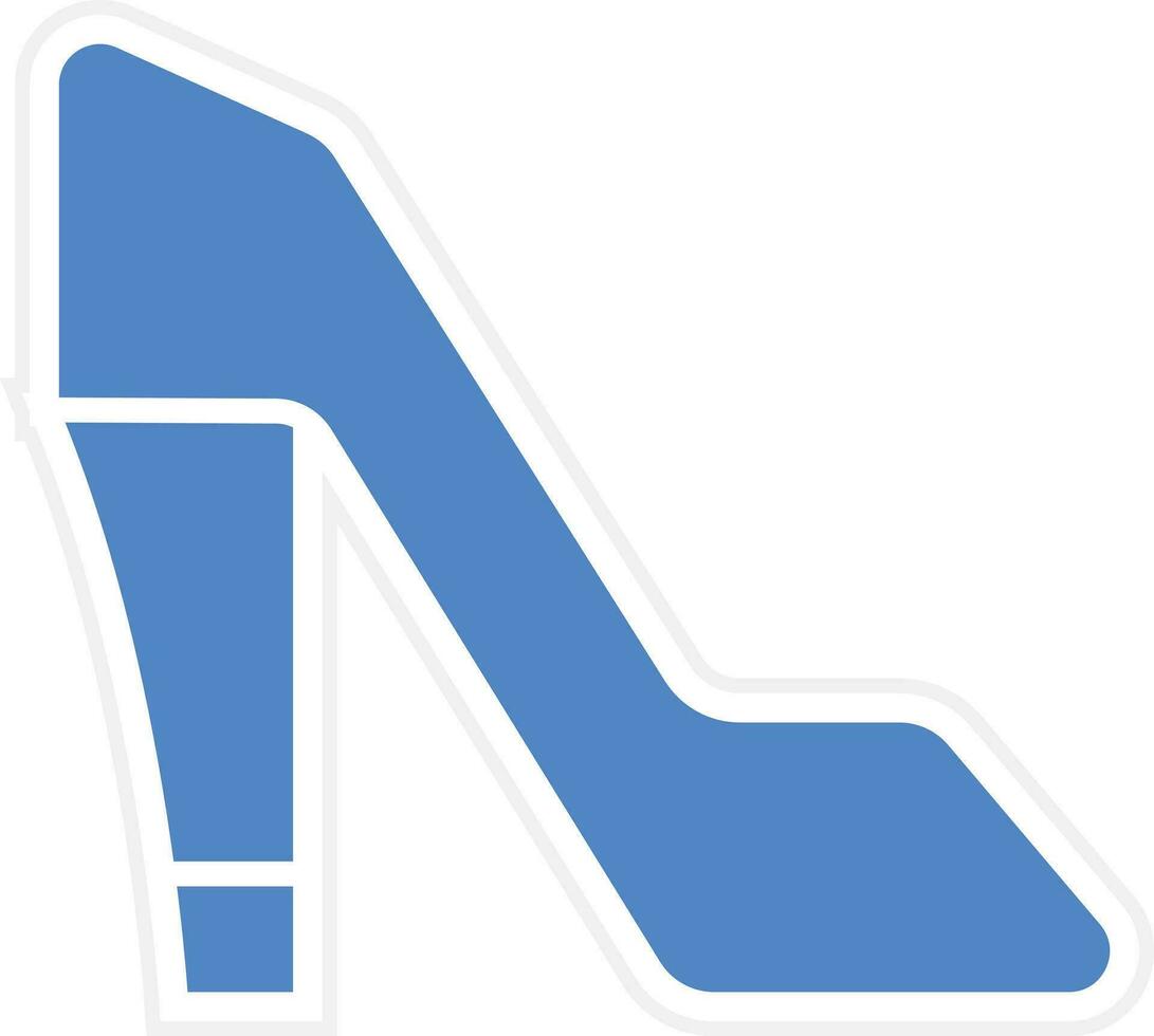 icono de vector de tacones altos