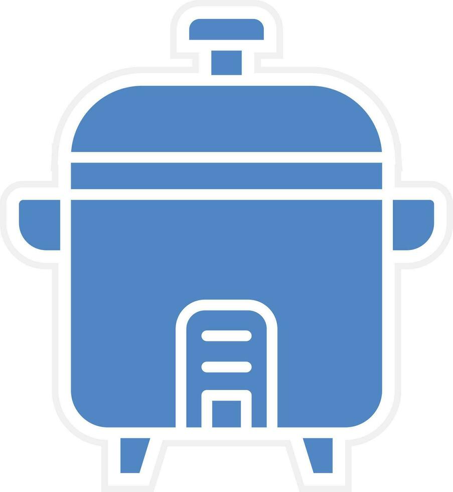 Rice Cooker Vector Icon